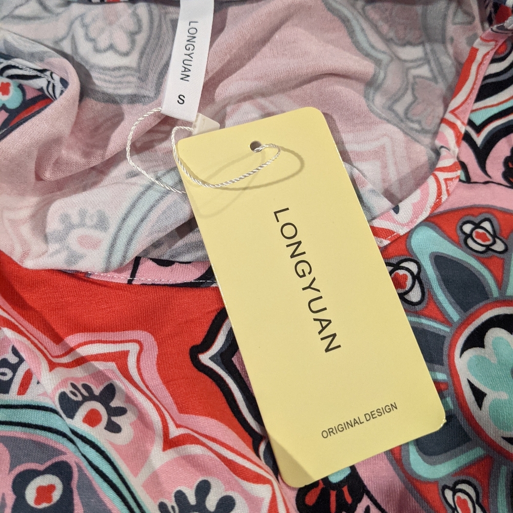 Longyuan Casual Summer Sundress Sleeveless Dress - Picture 4 of 4